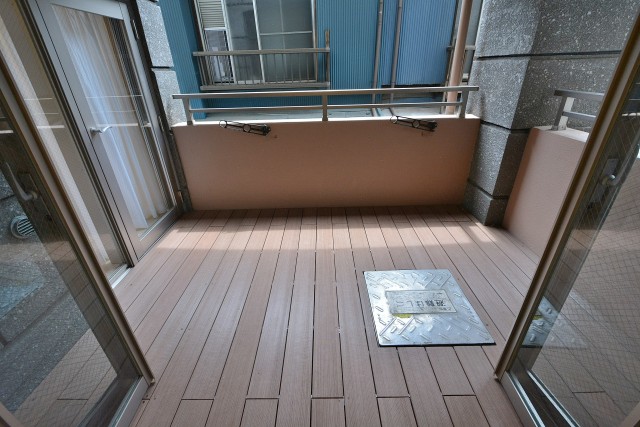 グランシティ勝どき　バルコニー