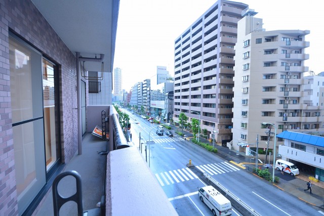 クレッセント中目黒　バルコニー眺望