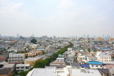 共用廊下からの眺望