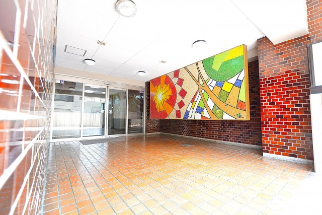 柿の木坂パレス　エントランス