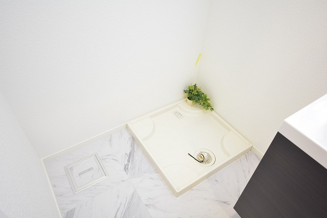 柿の木坂パレス　洗濯機置き場