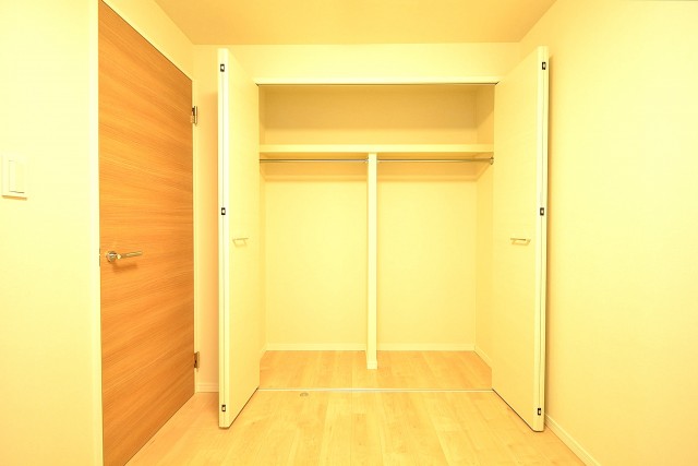 5.0帖のベッドルームのクローゼット