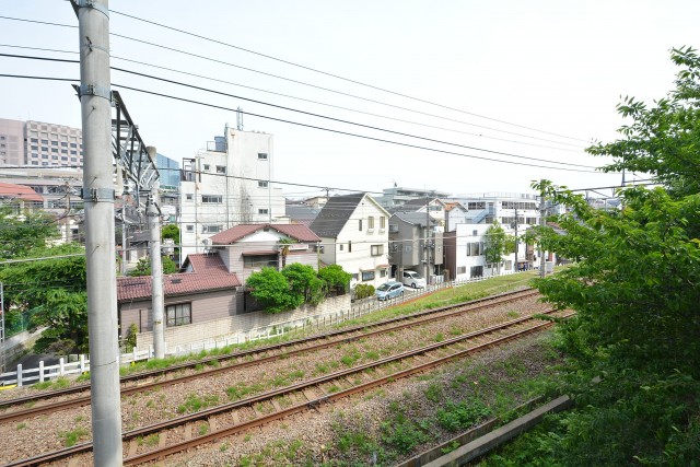 ルミネ五反田　洋室1から眺望