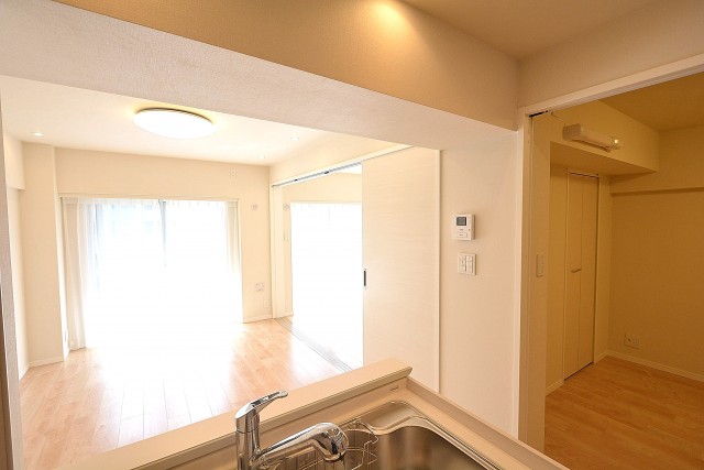 キッチンからの目線