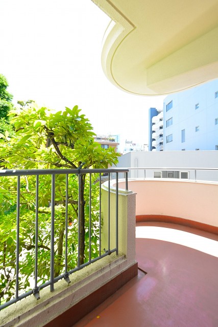 パレス池田山　バルコニー