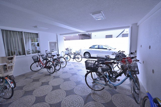 戸越パレス　駐輪場1