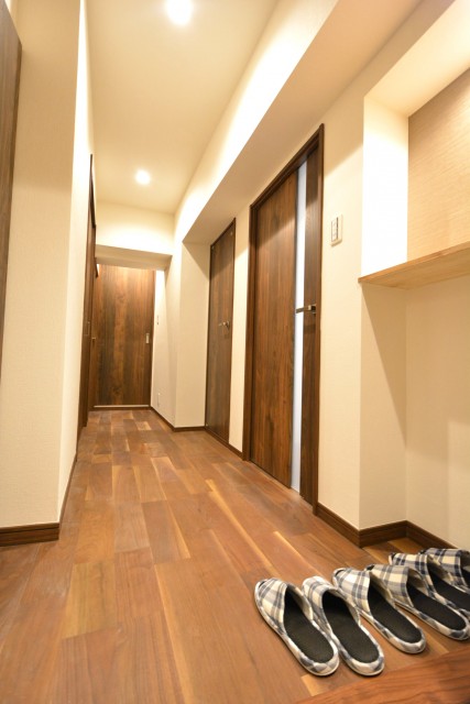 中銀小石川マンシオン　玄関