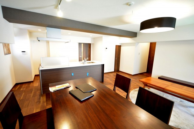 中銀小石川マンシオン　リビングダイニングキッチン