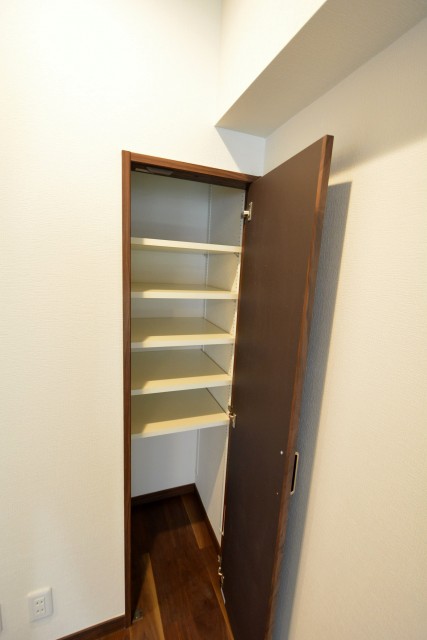 中銀小石川マンシオン　リビングダイニングキッチン収納