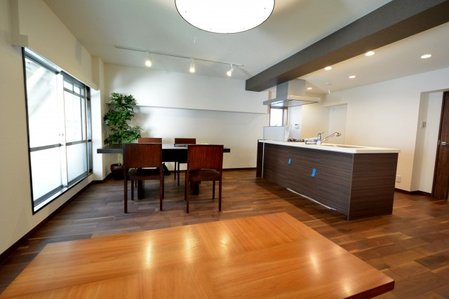 中銀小石川マンシオン　リビングダイニングキッチン