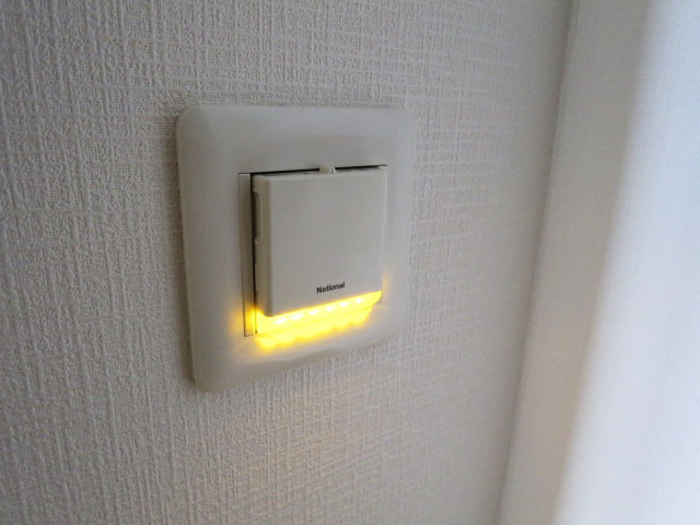 足元にはフットライト