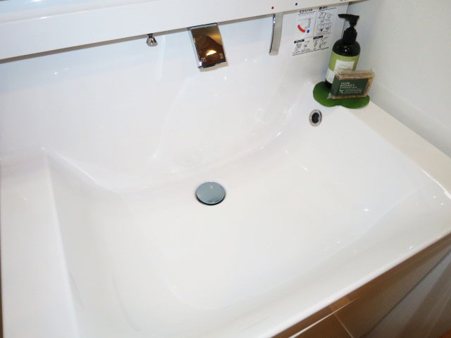 柏木ローズマンション 使い勝手良さそうな洗面化粧台