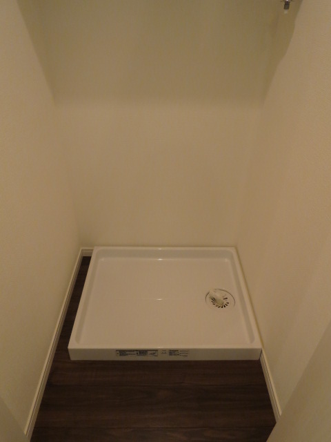 廊下には洗濯機置き場