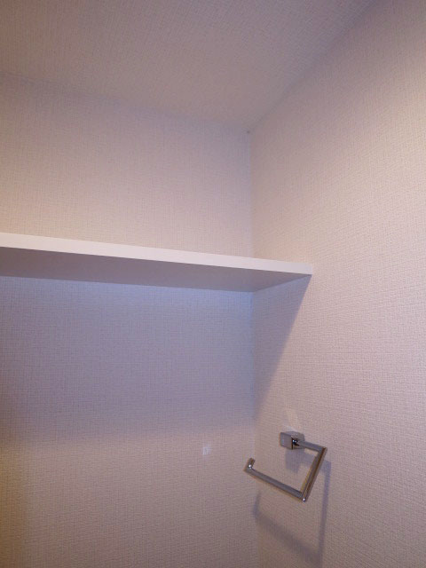 常磐松サマリヤマンション　ウォシュレット付のトイレ