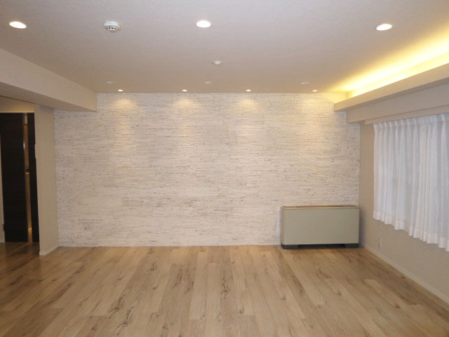 代官山マンション　圧巻の広さを誇るリビングダイニング105