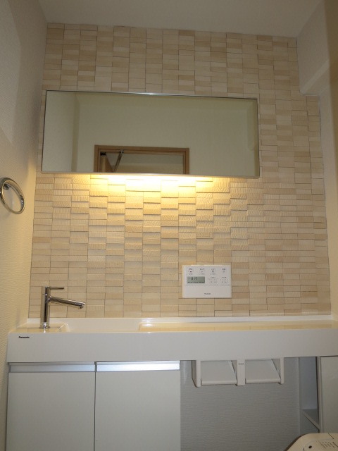 バロール代々木　ウォシュレット付のトイレ