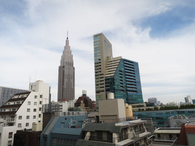 バロール代々木　バルコニーからの眺望