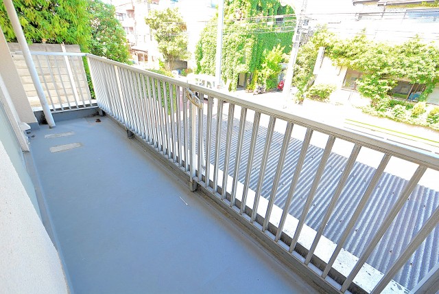 八雲スカイハイツバルコニー
