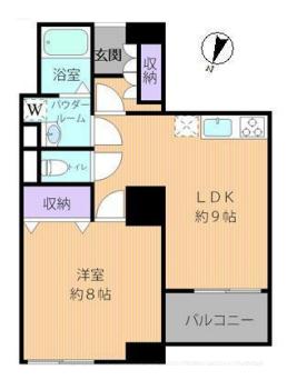 マンション池尻　間取り