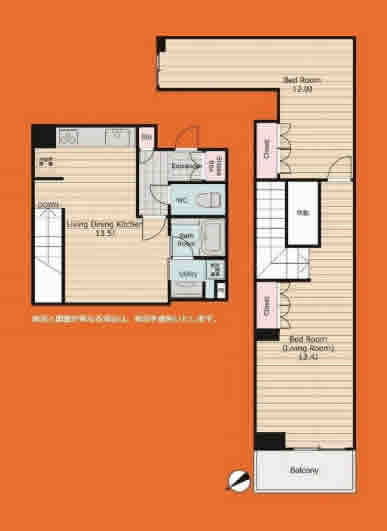 グランドメゾン中目黒 The Class　間取り