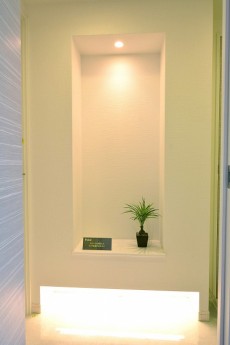 目黒サンケイハウス　廊下のニッチ