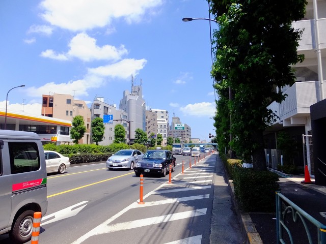 セザール第二千歳船橋　道順