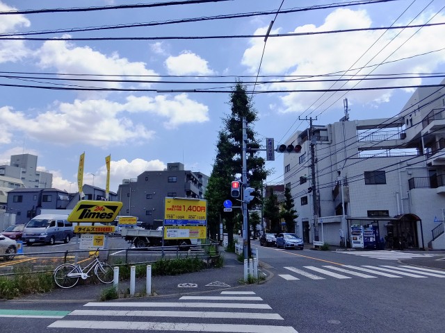 セザール第二千歳船橋　道順