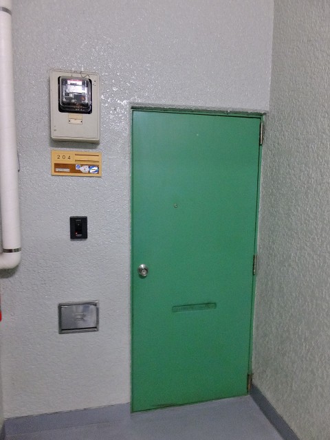 第一東個マンション　玄関