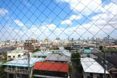 目黒サンケイハウス　廊下からの眺望