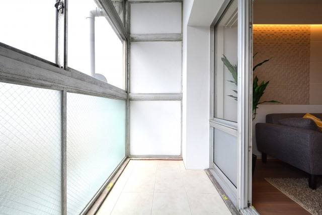 目黒サンケイハウス　南向きのサンルーム