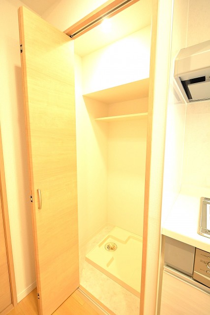 マンション五反田　洗濯機置き場