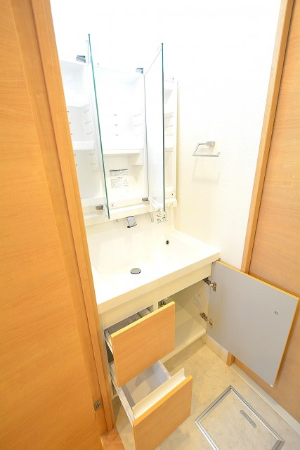 マンション五反田　洗面台