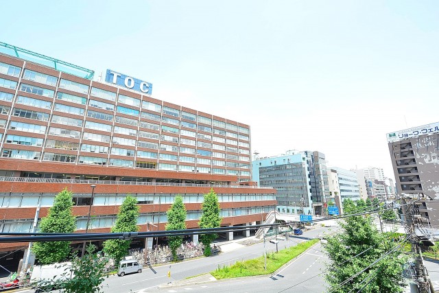 マンション五反田　ベッドルーム眺望