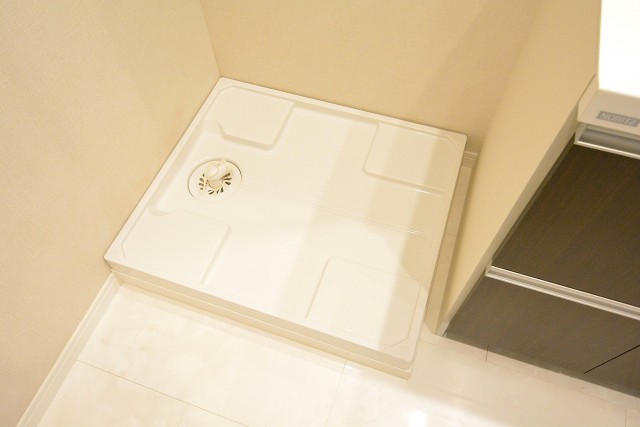 南平台セントラルハイツ　洗濯機置場