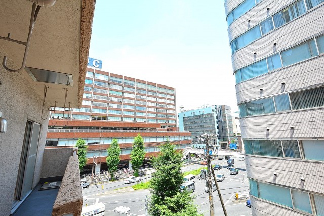 マンション五反田　バルコニー眺望