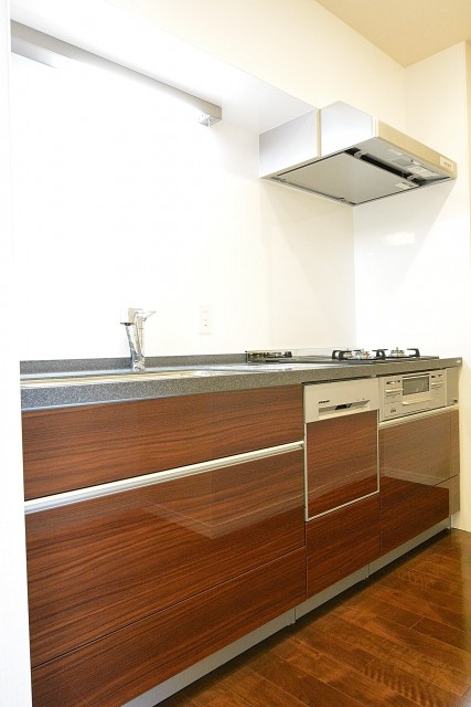 南平台セントラルハイツ　システムキッチン