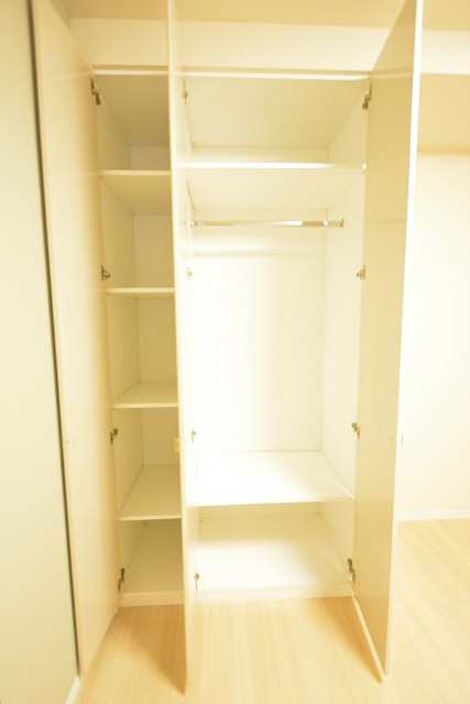 6.0帖のベッドルーム　クローゼット