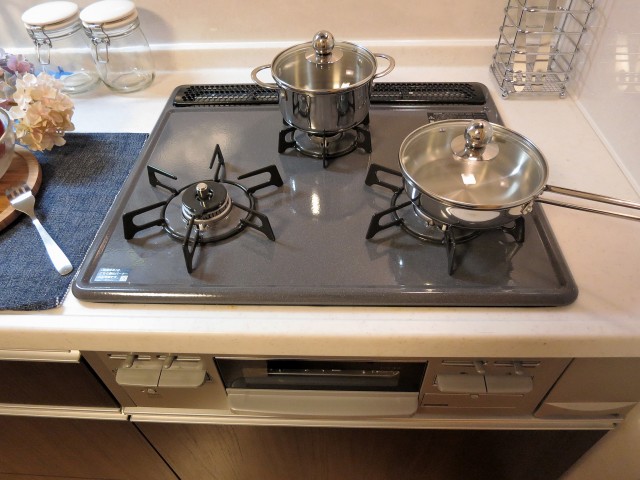 五反田サニーフラット　キッチンコンロ