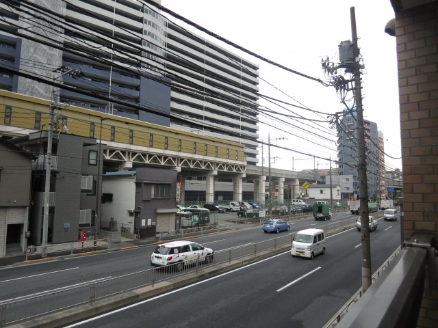 エクセル南品川　バルコニーから