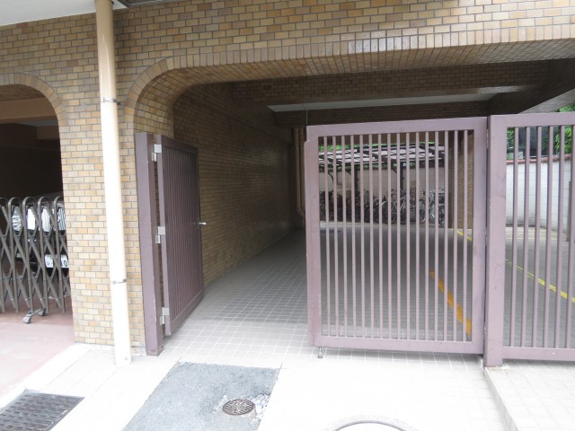 エクセル南品川　駐輪場入口