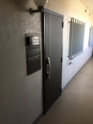 上用賀パークマンション　玄関ドア