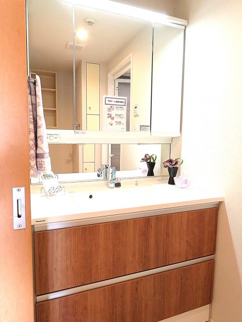 ファーストン世田谷リバーサイトテラス　洗面化粧台