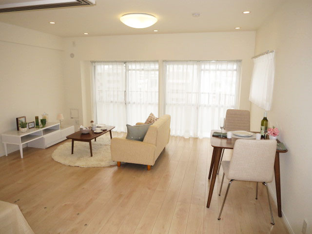 約15.0帖のリビングダイニングキッチン