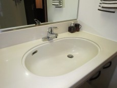 下落合南デュープレックス 使いやすそうな広々洗面化粧台 下落合南デュープレックス 使いやすそうな広々洗面化粧台