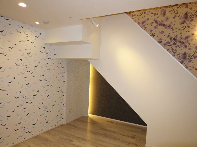 グランドメゾン中目黒 The Class　約13.5帖のリビングダイニングキッチン