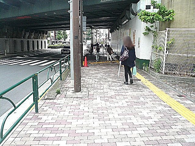 ヴェラハイツ広尾　マンションまでの道のり