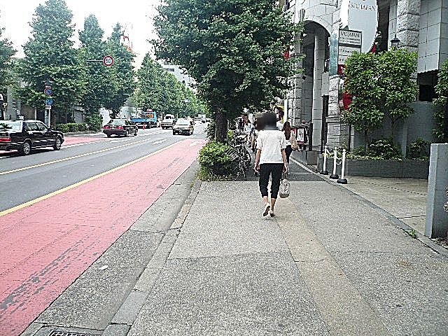 ヴェラハイツ広尾　マンションまでの道のり