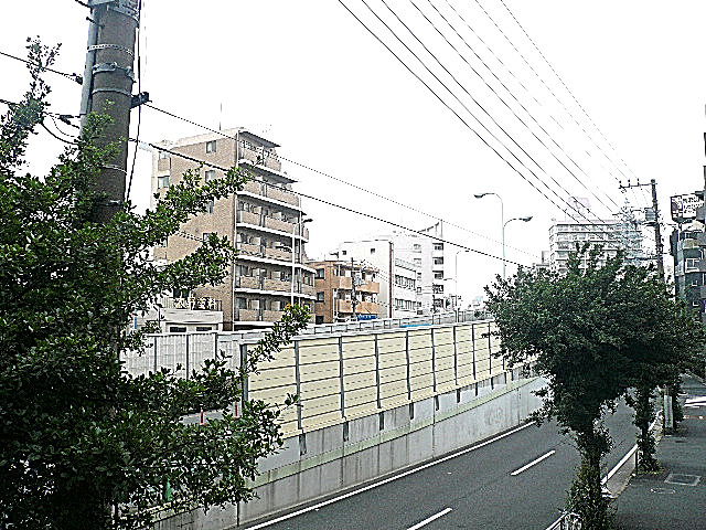 学芸大学グリーンハイツ　2階からの眺望