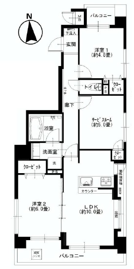 グランイーグル大森Ⅱ　図面