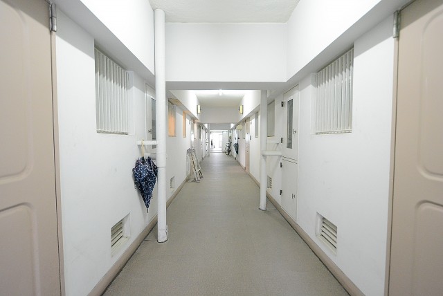 麻布十番中央マンション 内廊下